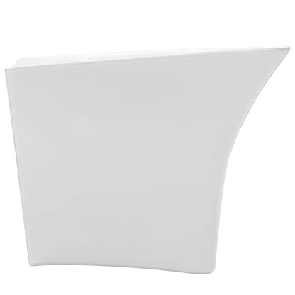 vidaXL Basin White 53 x 44 x 37 cm Glazed Ceramic