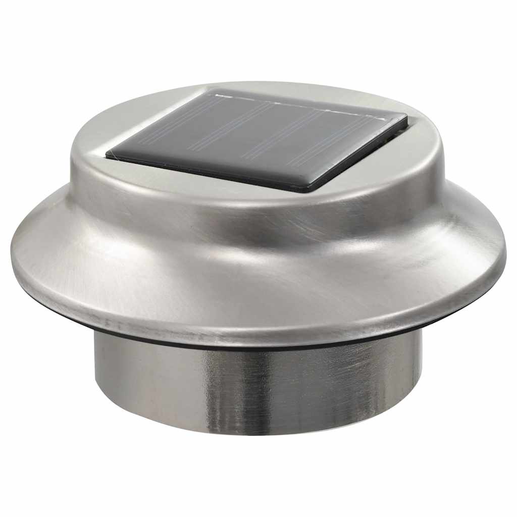 vidaXL Outdoor Solar Lamps 6 pcs LED Round 12 cm White
