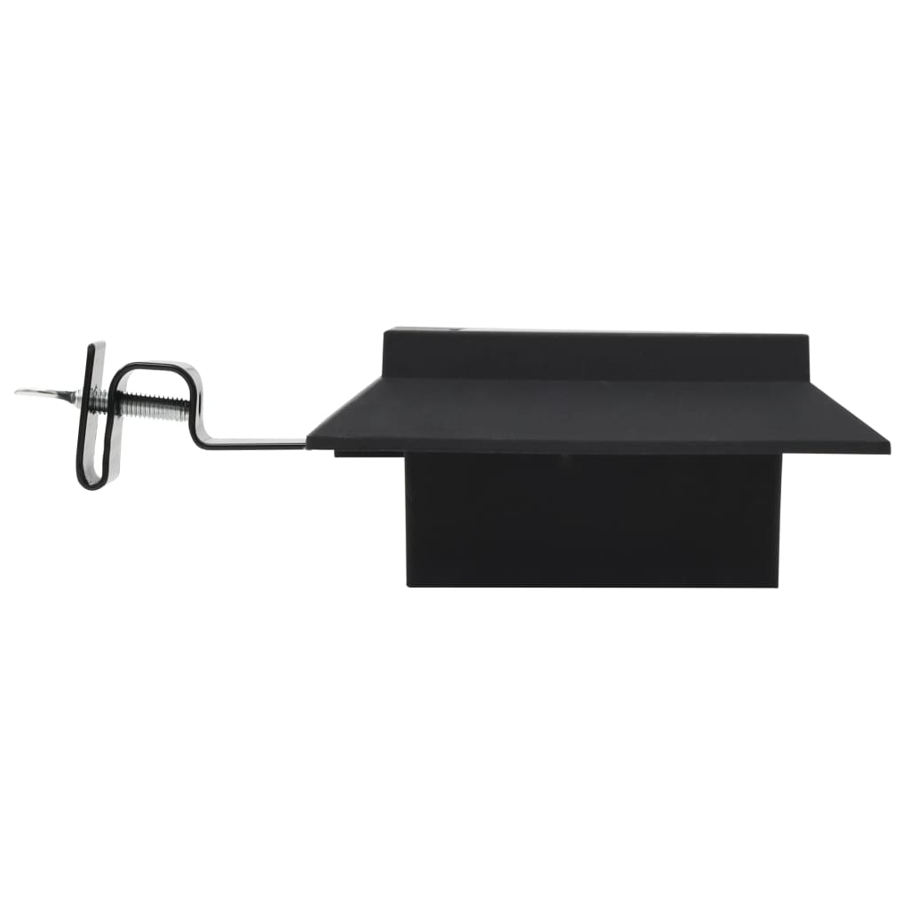 vidaXL Outdoor Solar Lamps 6 pcs LED Square 12 cm Black