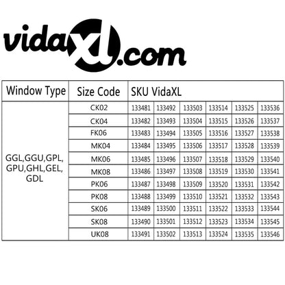 vidaXL Blackout Roller Blind Beige CK04 GGL and GGU