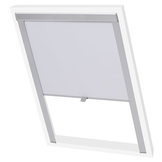 vidaXL Blackout Roller Blind White SK08 GGL and GGU