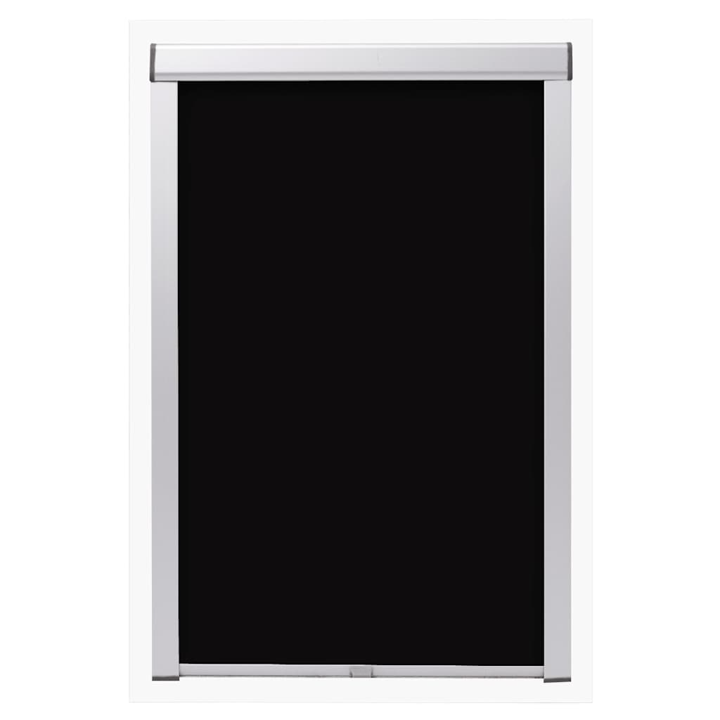 vidaXL Blackout Roller Blind Black FK06 GGL and GGU