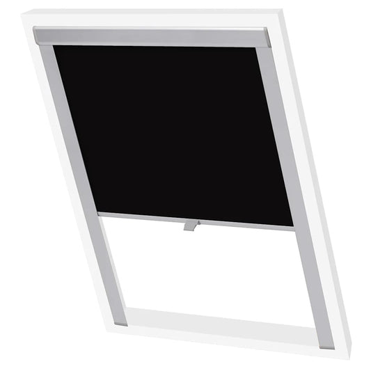 vidaXL Blackout Roller Blind Black MK08 GGL and GGU