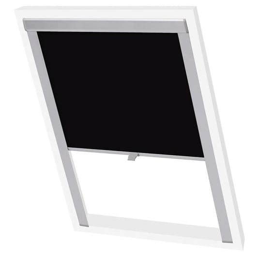 vidaXL Blackout Roller Blind Black UK08 GGL and GGU