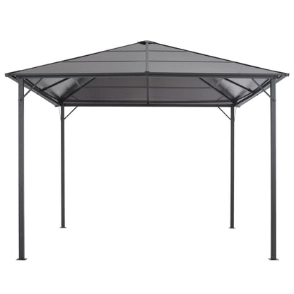 vidaXL Gazebo | Anthracite | Aluminium and Steel | Large