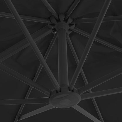 vidaXL Cantilever Garden Parasol with Aluminium Pole 300x300 cm Anthracite