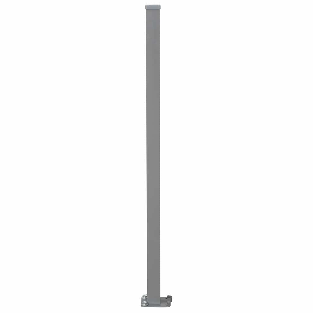 143681 vidaXL Retractable Side Awning 160x600 cm Brown