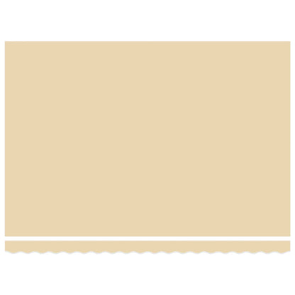 vidaXL Awning Replacement Fabric Cream 450x300 cm Polyester