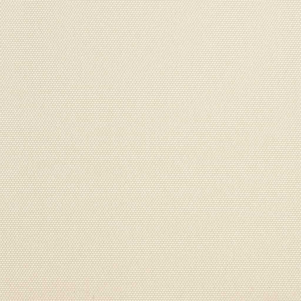 vidaXL Awning Replacement Fabric Cream 5x3 m Polyester
