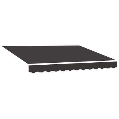 vidaXL Awning Replacement Fabric Grey 300x250 cm Polyester