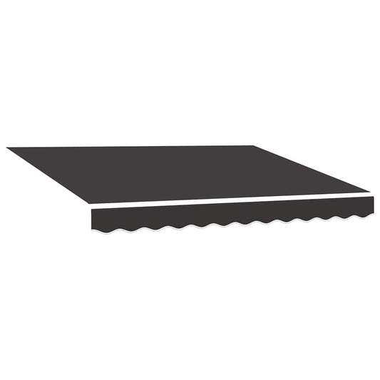 vidaXL Awning Replacement Fabric Grey 300x250 cm Polyester