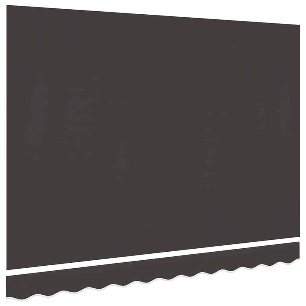 vidaXL Awning Replacement Fabric Grey 300x250 cm Polyester