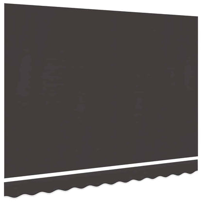 vidaXL Awning Replacement Fabric Grey 300x250 cm Polyester