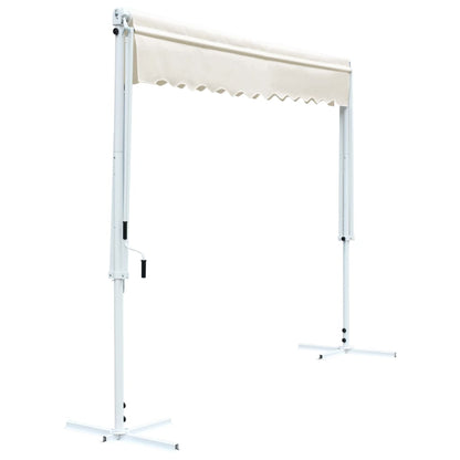 vidaXL Free Standing Awning 3x3 m Cream