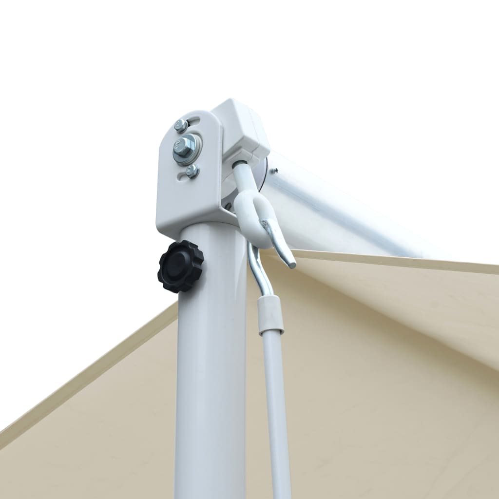 vidaXL Free Standing Awning 3x3 m Cream