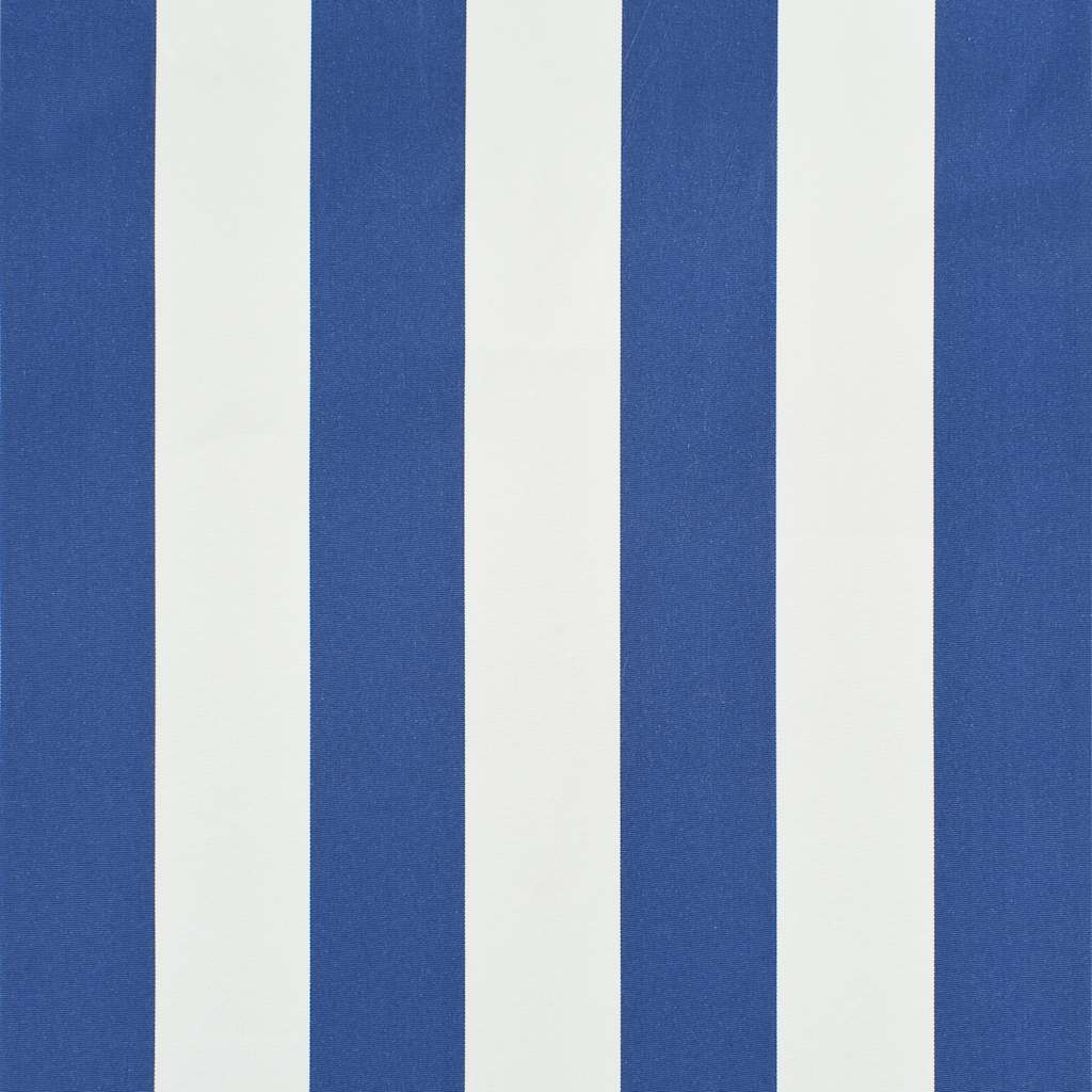vidaXL Retractable Awning 250x150 cm Blue and White