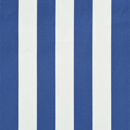 vidaXL Retractable Awning 250x150 cm Blue and White