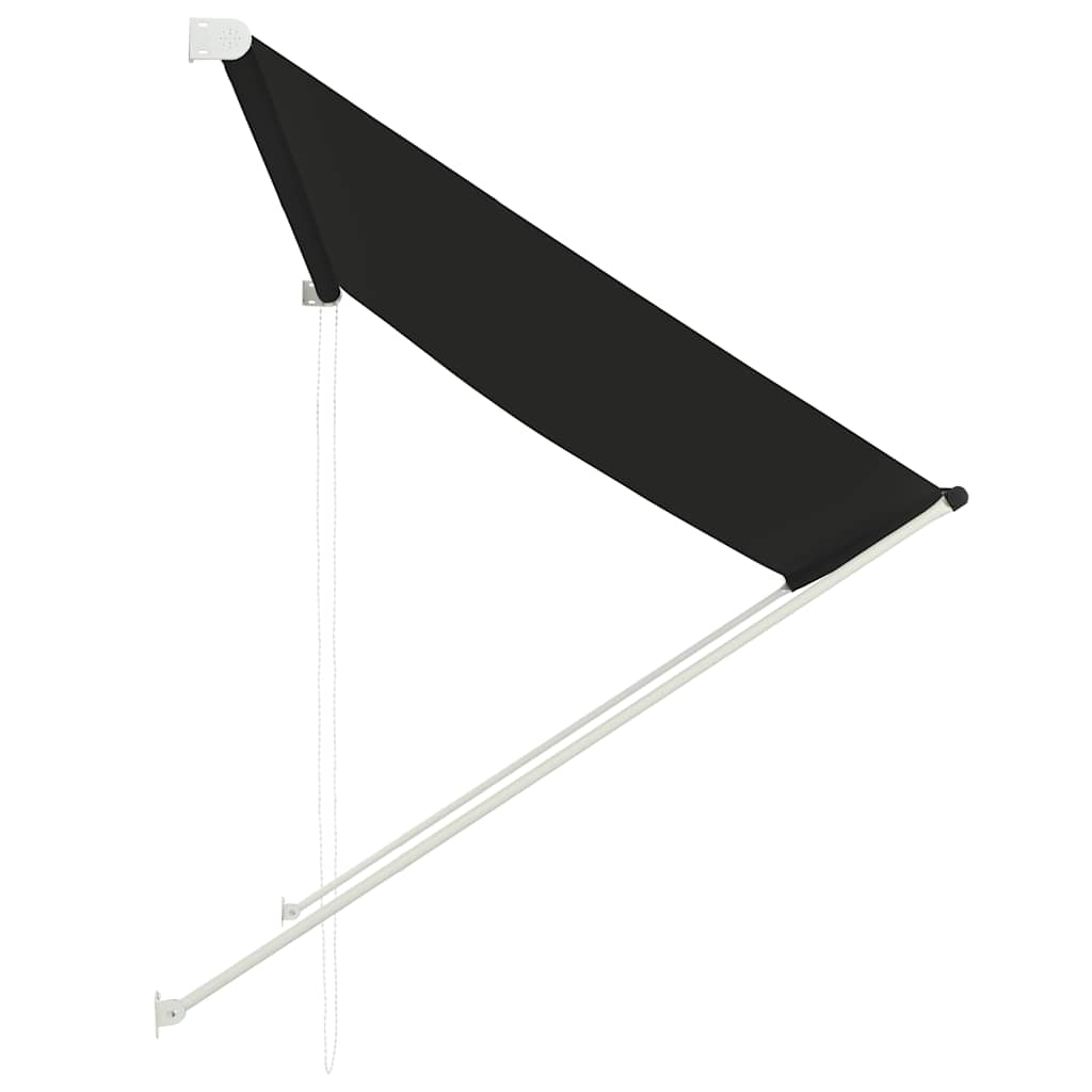 vidaXL Retractable Awning 200x150 cm Anthracite