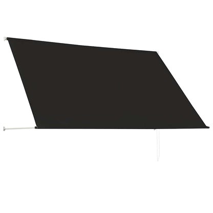 vidaXL Retractable Awning 250x150 cm Anthracite