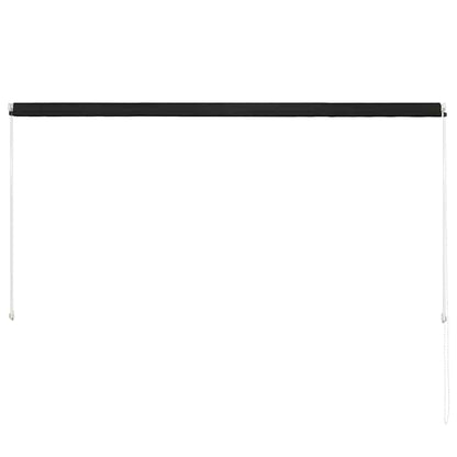 vidaXL Retractable Awning 250x150 cm Anthracite