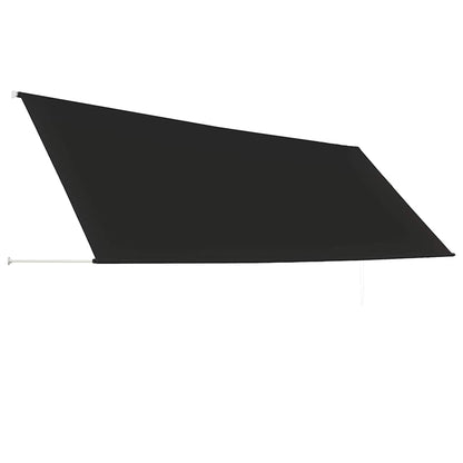 vidaXL Retractable Awning 400x150 cm Anthracite