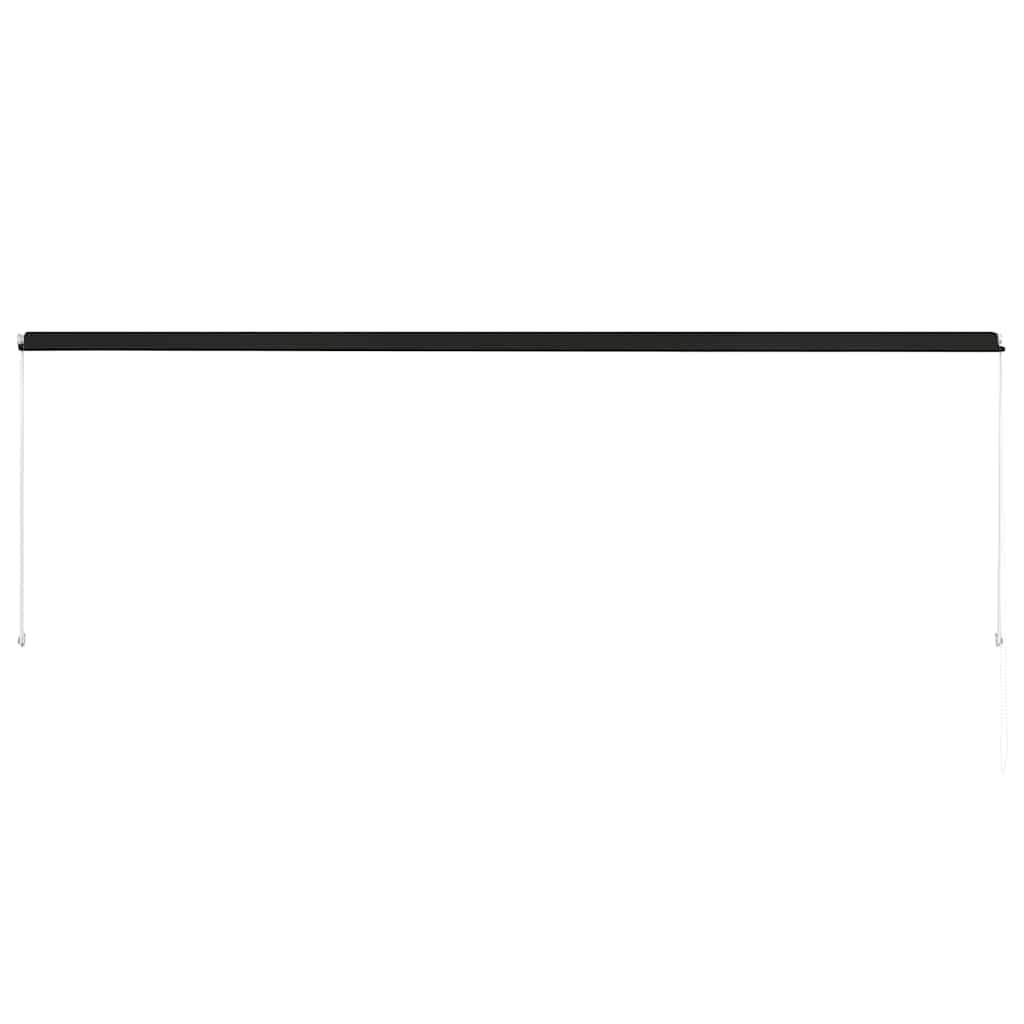 vidaXL Retractable Awning 400x150 cm Anthracite