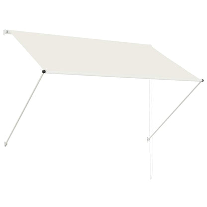 vidaXL Retractable Awning 200x150 cm Cream