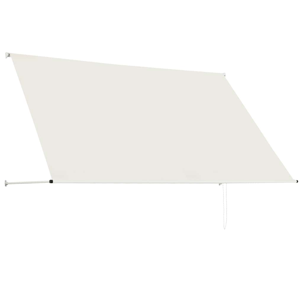 vidaXL Retractable Awning 250x150 cm Cream