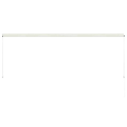 vidaXL Retractable Awning 350x150 cm Cream