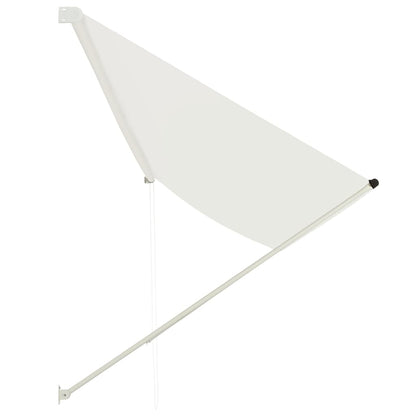 vidaXL Retractable Awning 400x150 cm Cream
