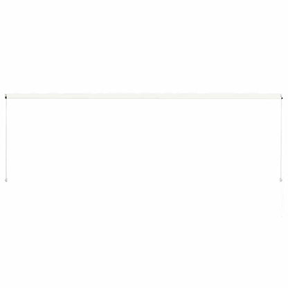 vidaXL Retractable Awning 400x150 cm Cream