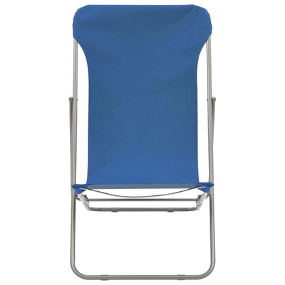 vidaXL Beach Chair | Set of 2 | Blue