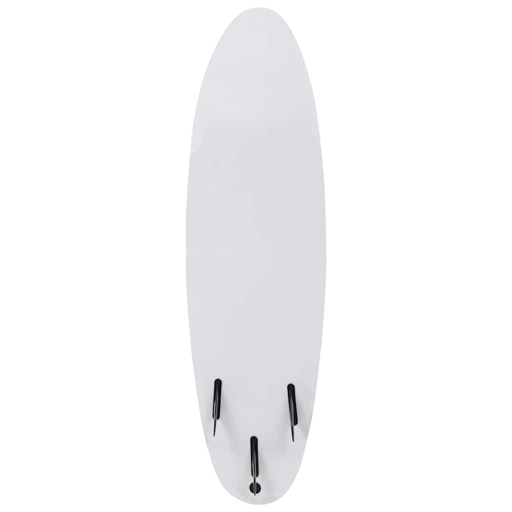 91687 vidaXL Surfboard 170 cm Blue and Cream