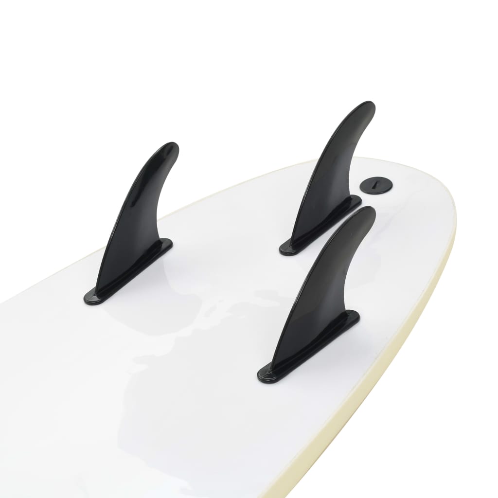 vidaXL Surfboard 170 cm Blue and Cream