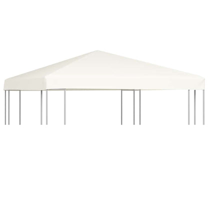 44777 vidaXL Gazebo Top Cover 310 g/m² 3x3 m Cream White