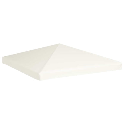 44777 vidaXL Gazebo Top Cover 310 g/m² 3x3 m Cream White