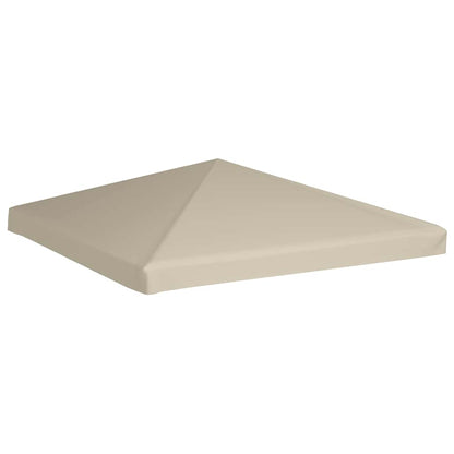 44778 vidaXL Gazebo Top Cover 310 g/m² 3x3 m Beige