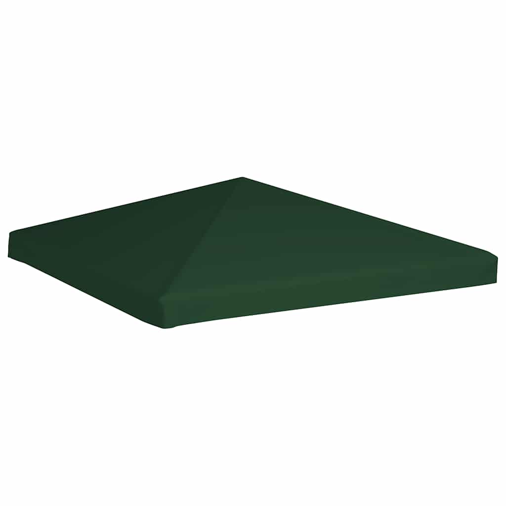 44779 vidaXL Gazebo Top Cover 310 g/m² 3x3 m Green