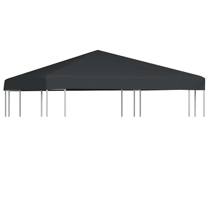 44781 vidaXL Gazebo Top Cover 310 g/m² 3x3 m Grey