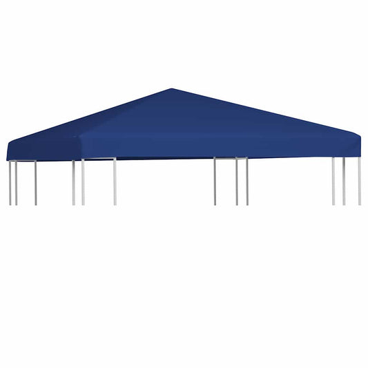 44782 vidaXL Gazebo Top Cover 310 g/m² 3x3 m Blue