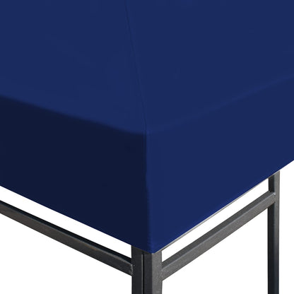 44782 vidaXL Gazebo Top Cover 310 g/m² 3x3 m Blue