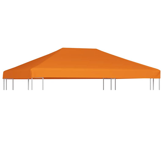 44786 vidaXL Gazebo Top Cover 310 g/m² 4x3 m Orange