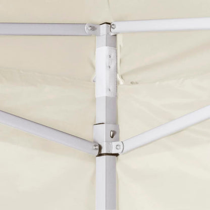vidaXL Foldable Tent with 2 Walls 291x291x315 cm Cream