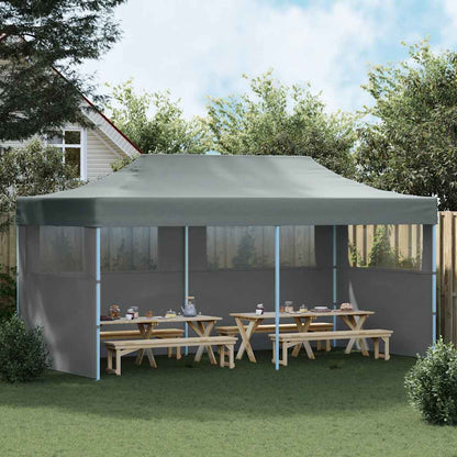 vidaXL Partytent | Anthracite | 600D oxford with PVC coating | 3x6 m | Foldable