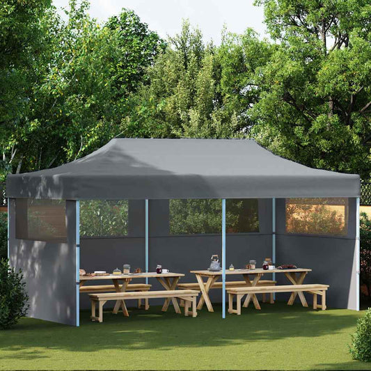 vidaXL Partytent | Anthracite | 600D oxford with PVC coating | 3x6 m | Foldable