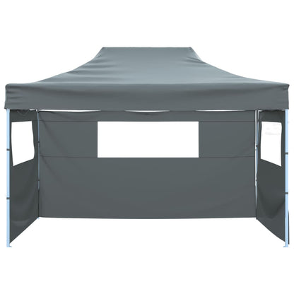 vidaXL Foldable Tent | Anthracite | 600D Oxford Fabric | 3x4.5m | Collapsible