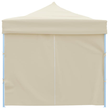 vidaXL Folding Pop-up Party Tent with 8 Sidewalls 870x291x315 cm Cream