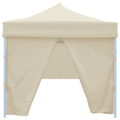 vidaXL Folding Pop-up Party Tent with 8 Sidewalls 870x291x315 cm Cream