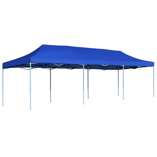 vidaXL Folding Pop-up Party Tent 3x9 m Blue