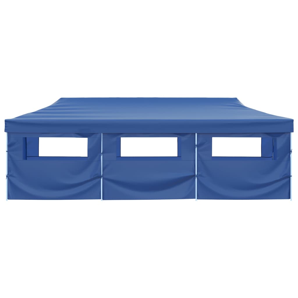 vidaXL Partytent | Blue | 600D oxford with PVC coating, powder-coated steel